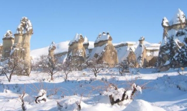 Yılbaşı`nda, Uçakla Kapadokya, Kayseri, Konya